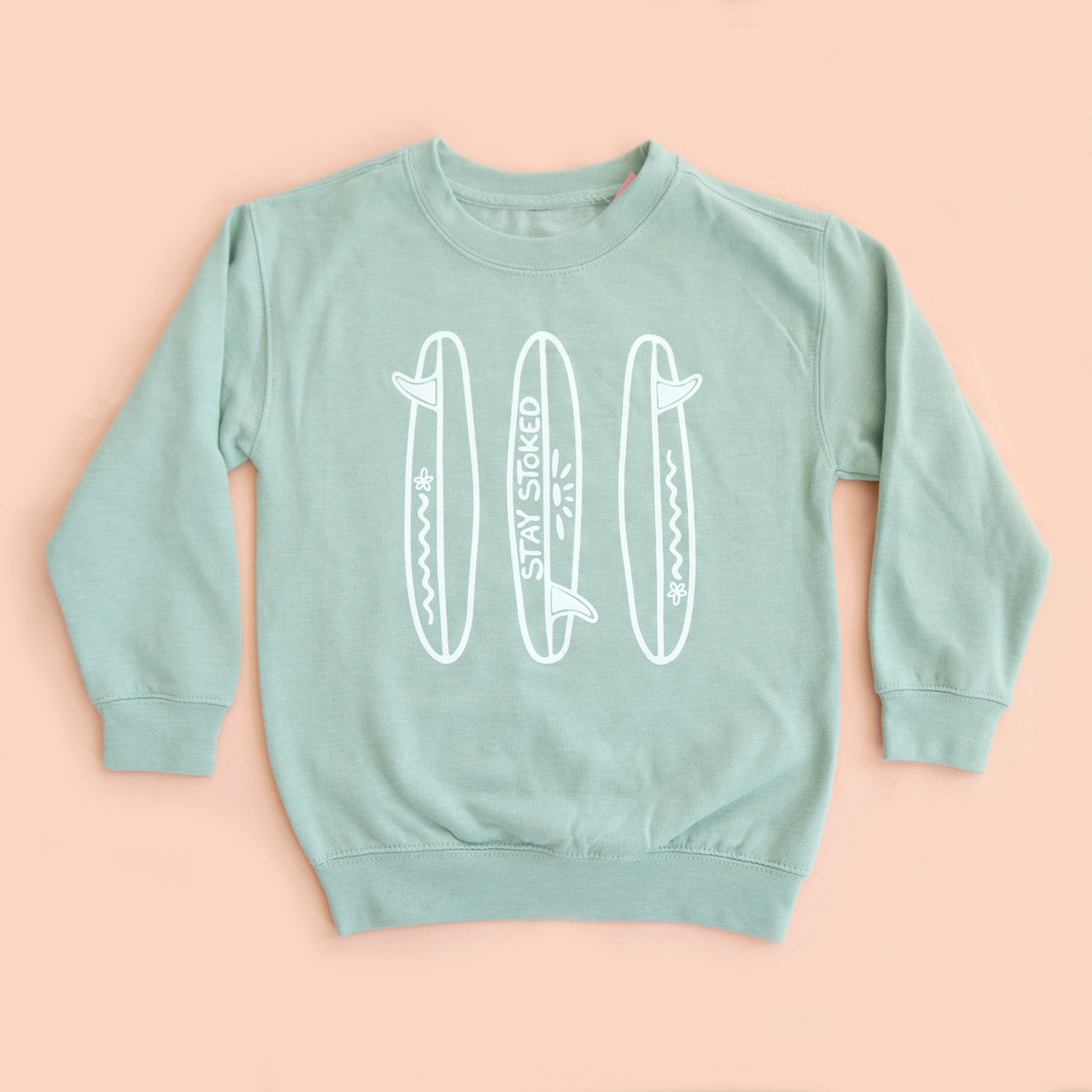 Stay Stoked Kids Sweatshirt