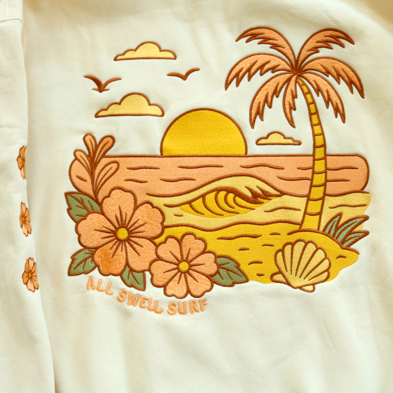 Sunset Embroidered Hoodie