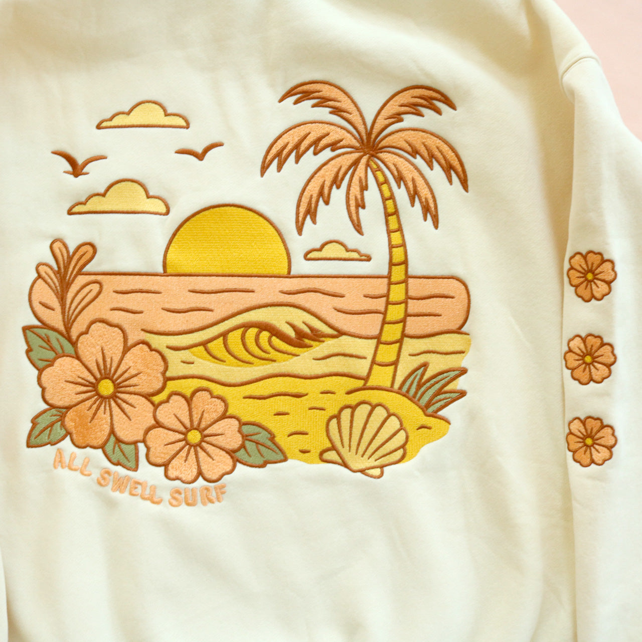 Sunset Embroidered Hoodie