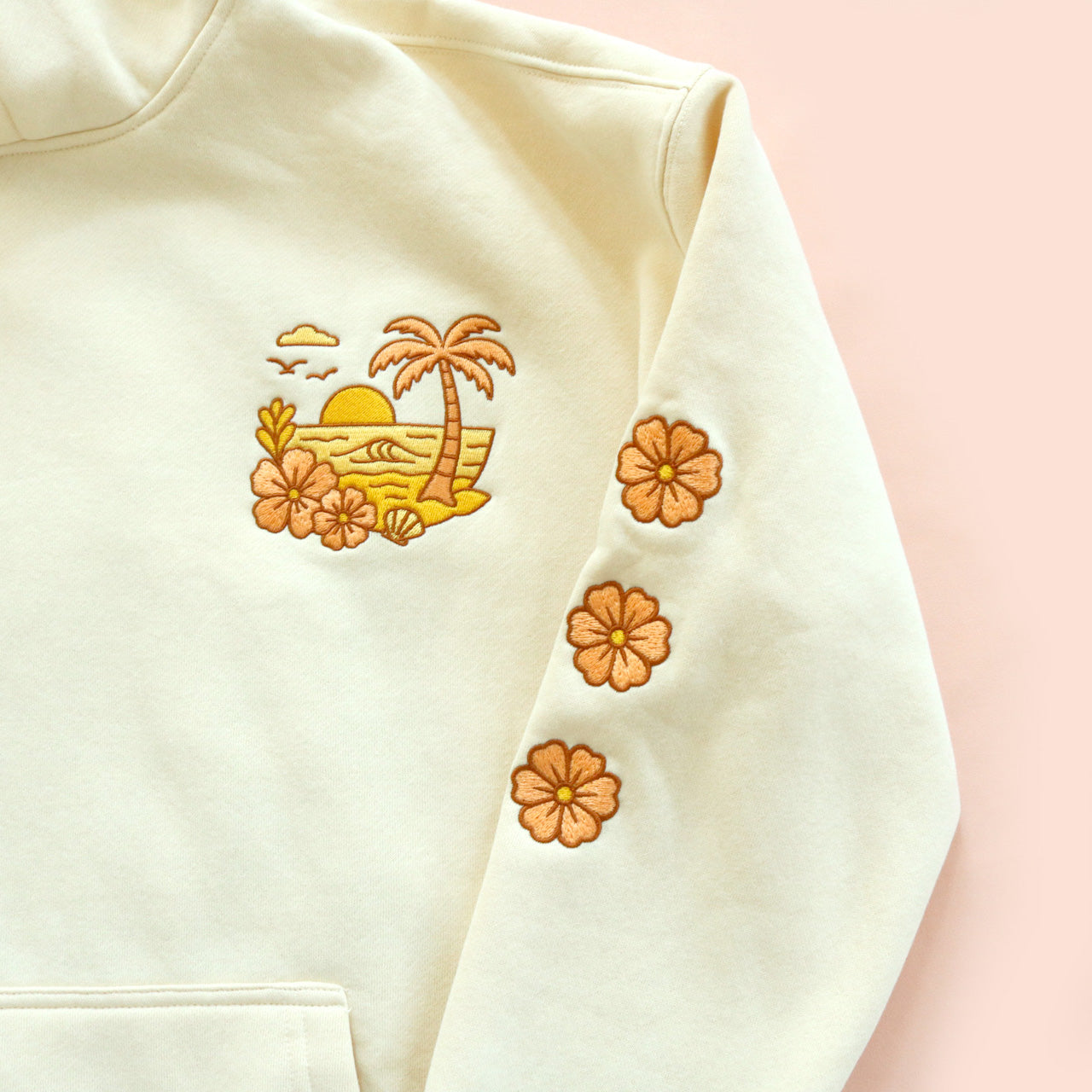 Sunset Embroidered Hoodie