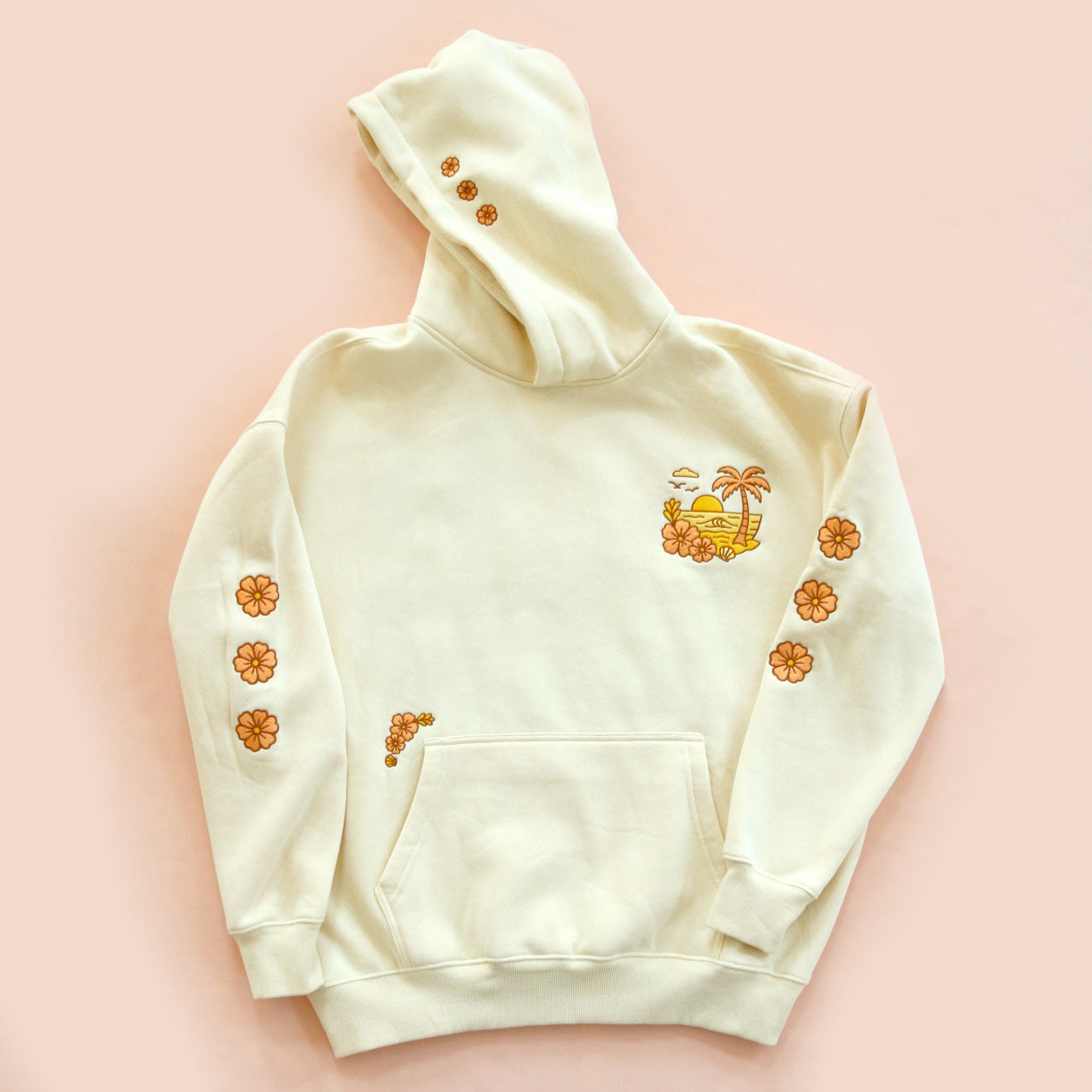 Sunset Embroidered Hoodie