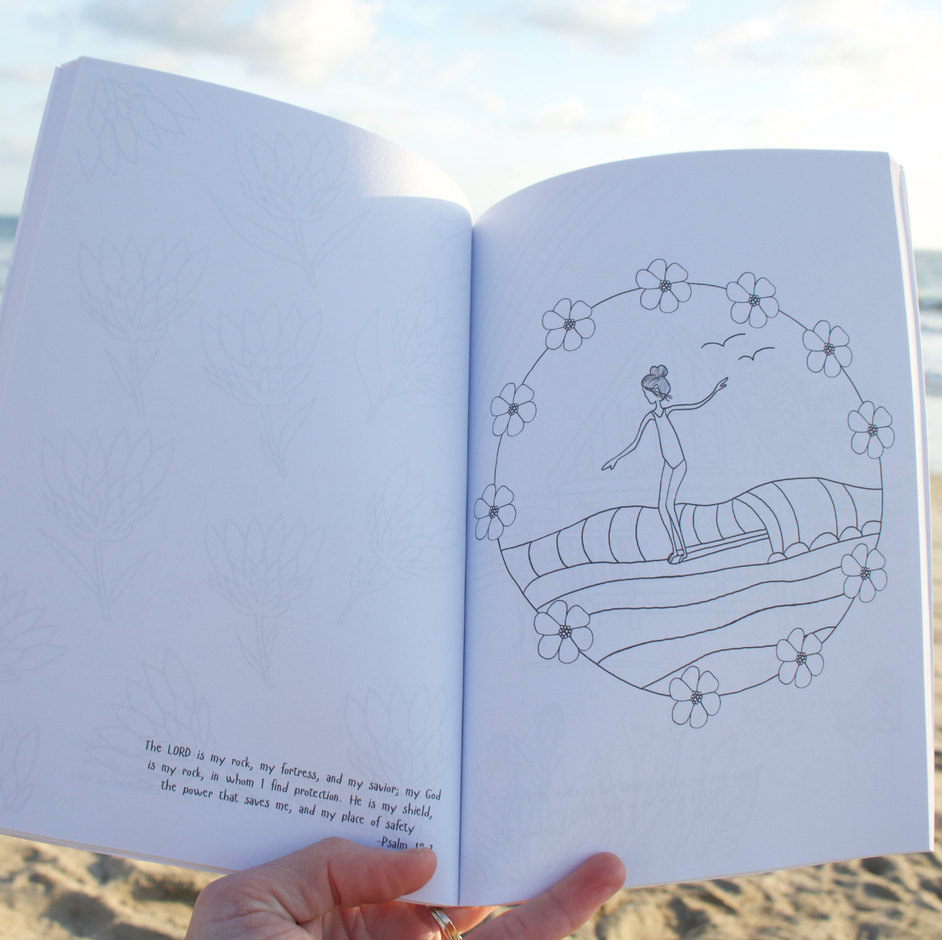 Surfy Days Coloring Book