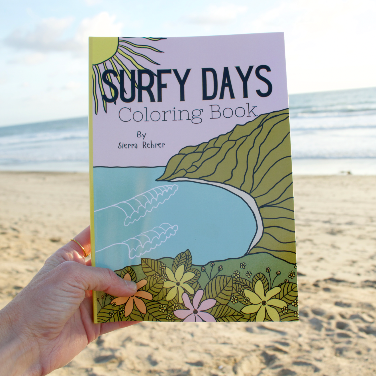 Surfy Days Coloring Book