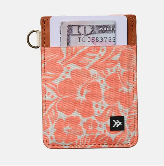 Thread Vertical Leather Wallets