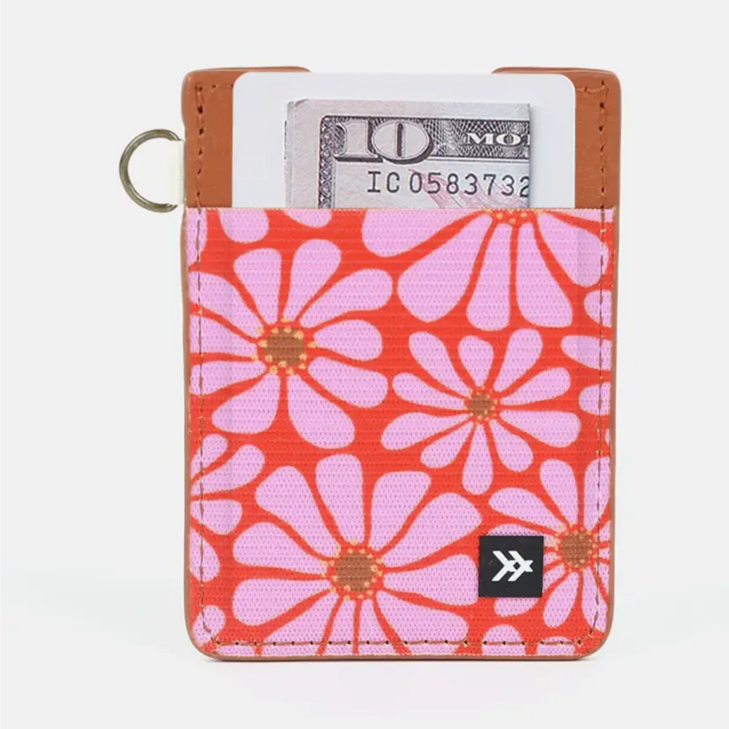 Thread Vertical Leather Wallets