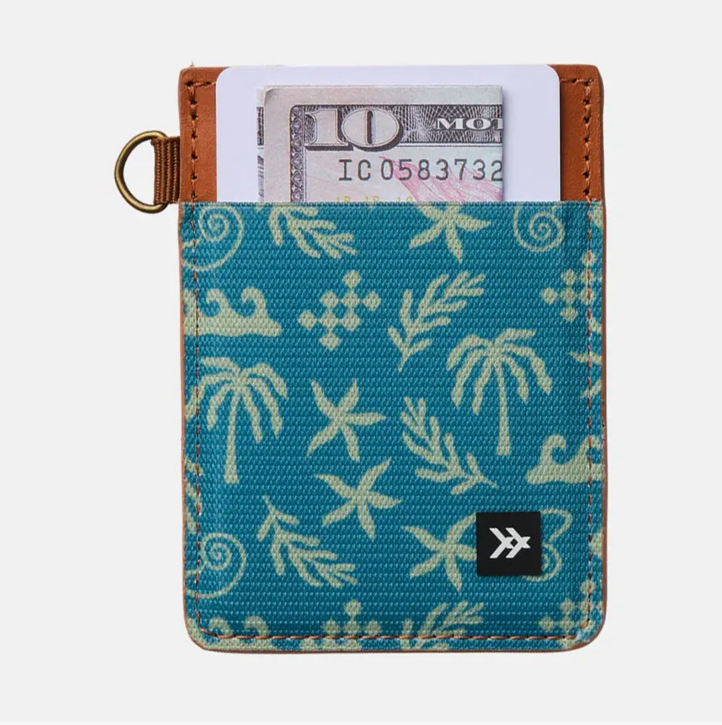 Thread Vertical Leather Wallets
