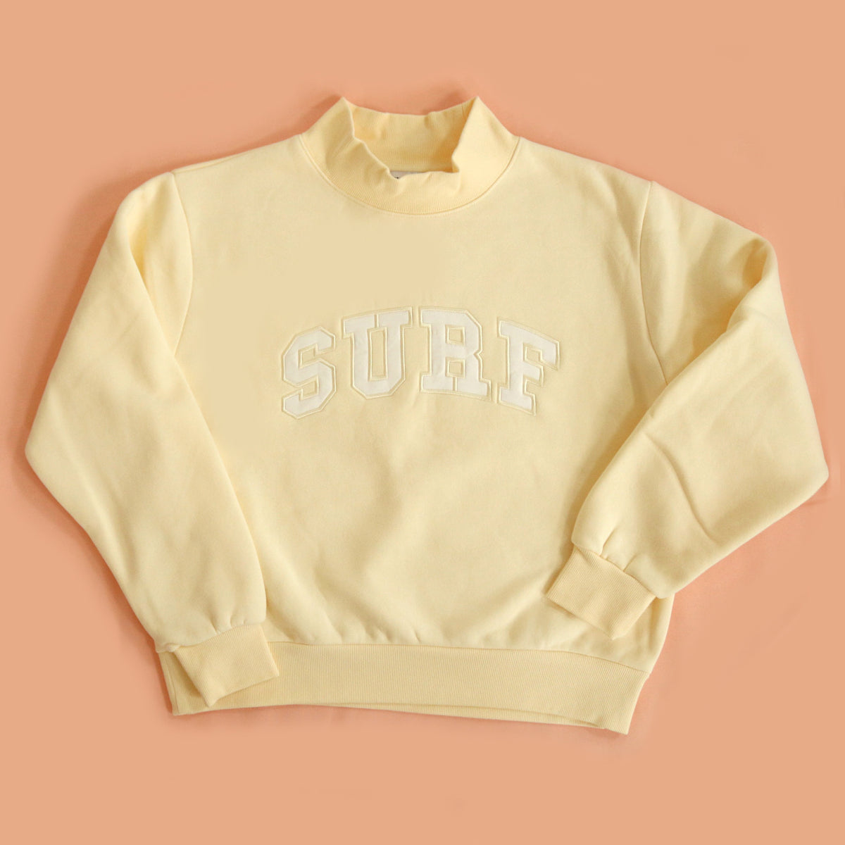 Surf Mock Neck Sweater