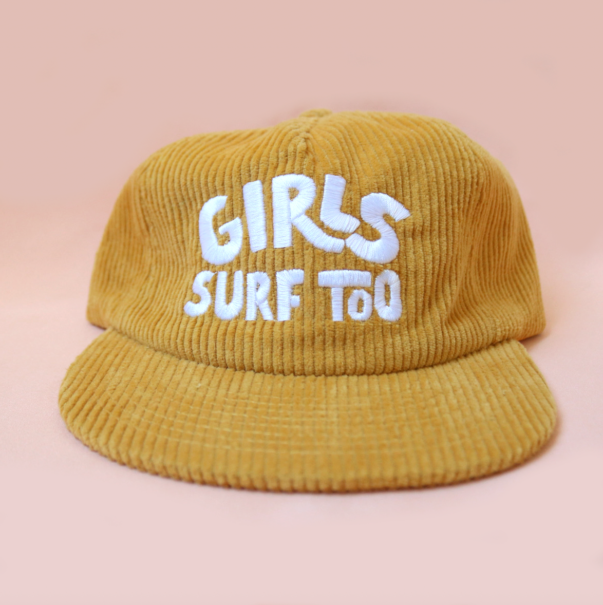 Girls Surf Too Corduroy Hat