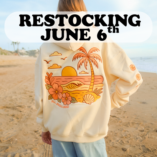 Sunset Embroidered Hoodie