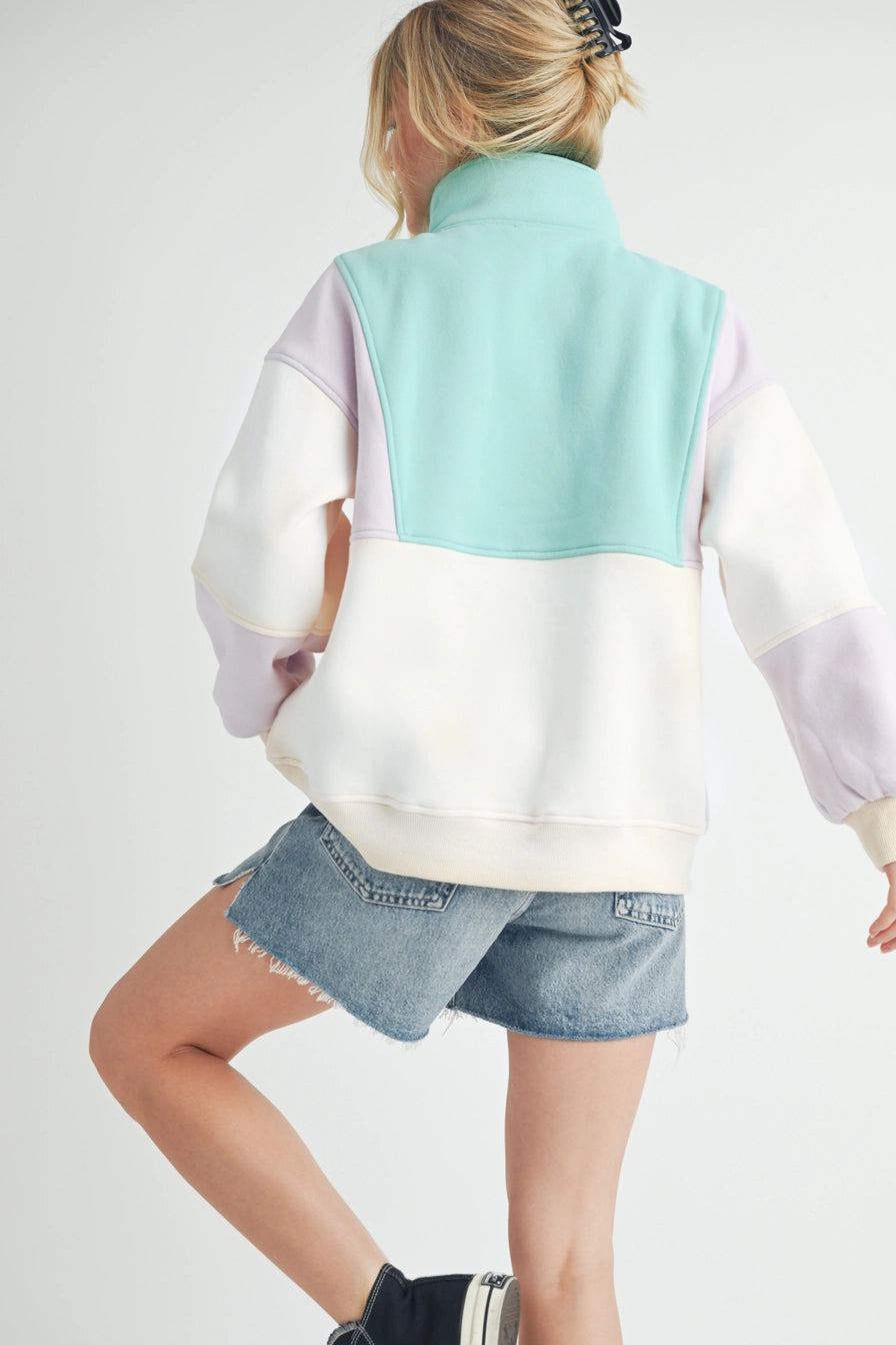 Coastal Dream Half-Snap Pullover