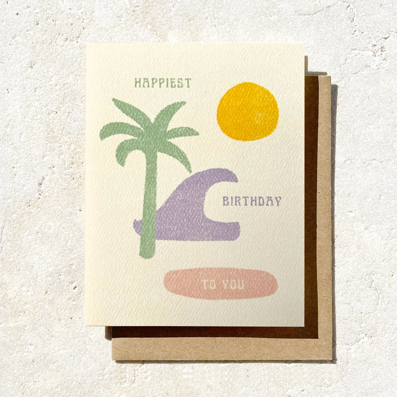 Happiest Birthday Surf Card