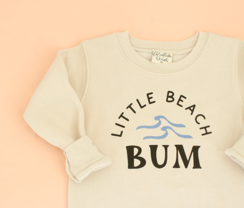 Little Beach Bum Toddler Sweatshirt