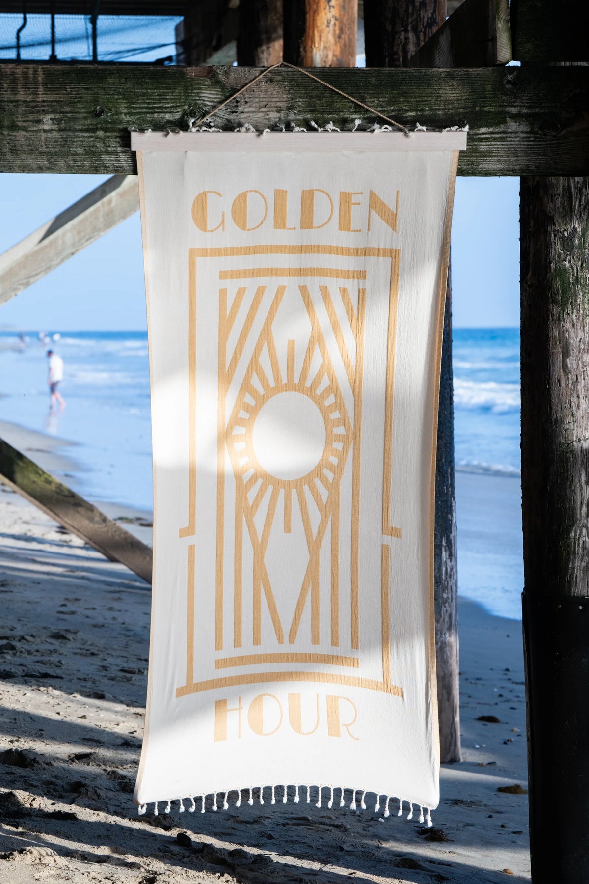 Golden Hour Turkish Towel