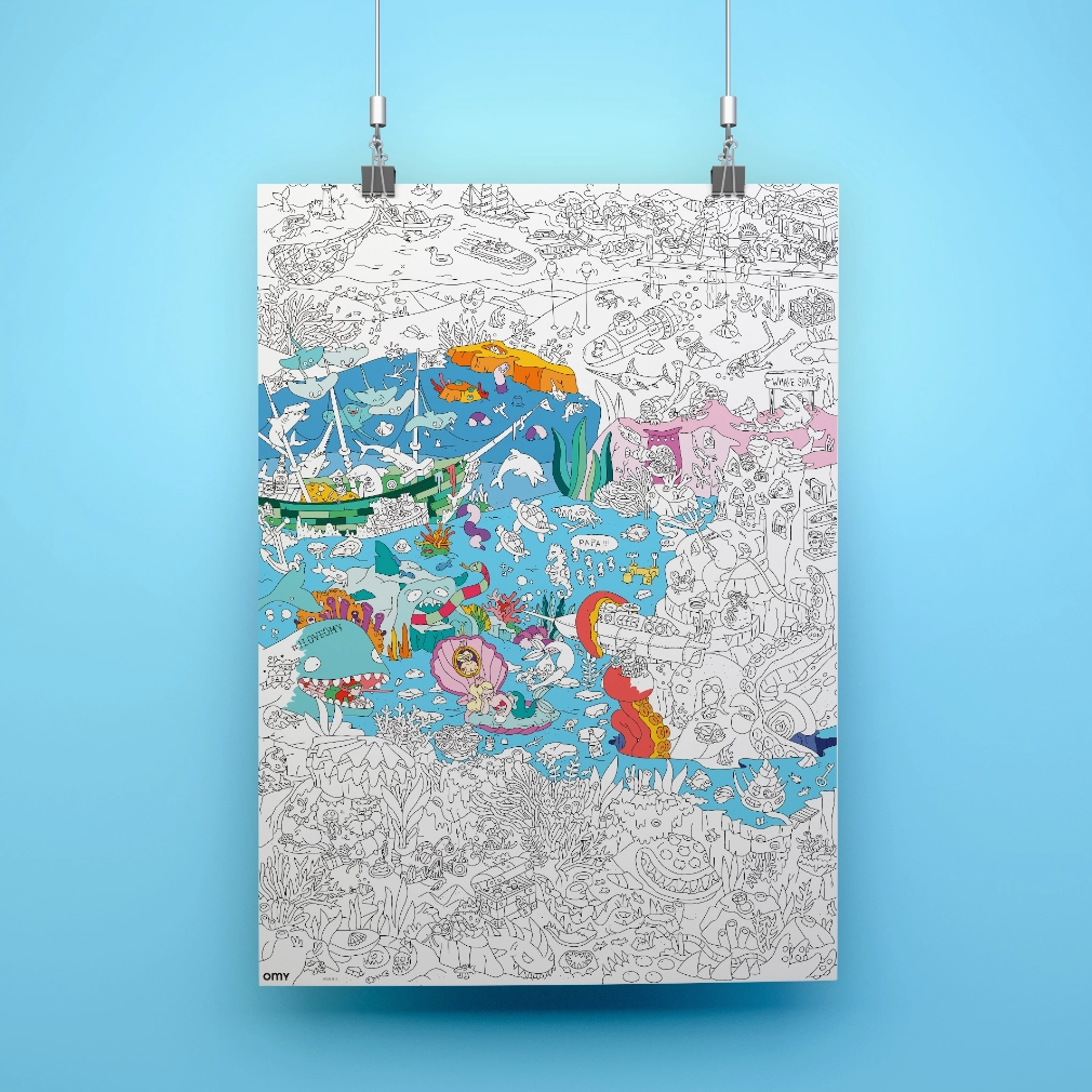 Giant Coloring Poster