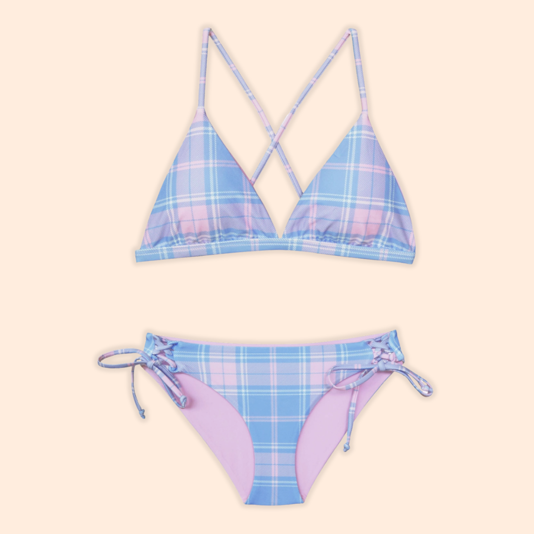 Fia GIRLS Triangle Style Reversible 2-PIECE Bikini