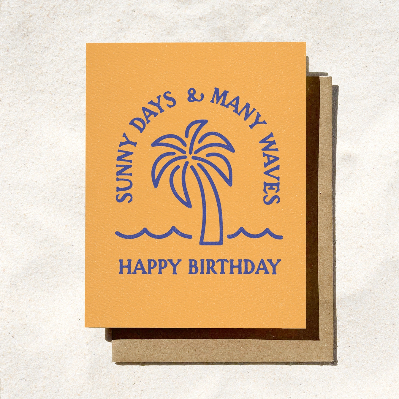 Sunny Days & Many Waves Card
