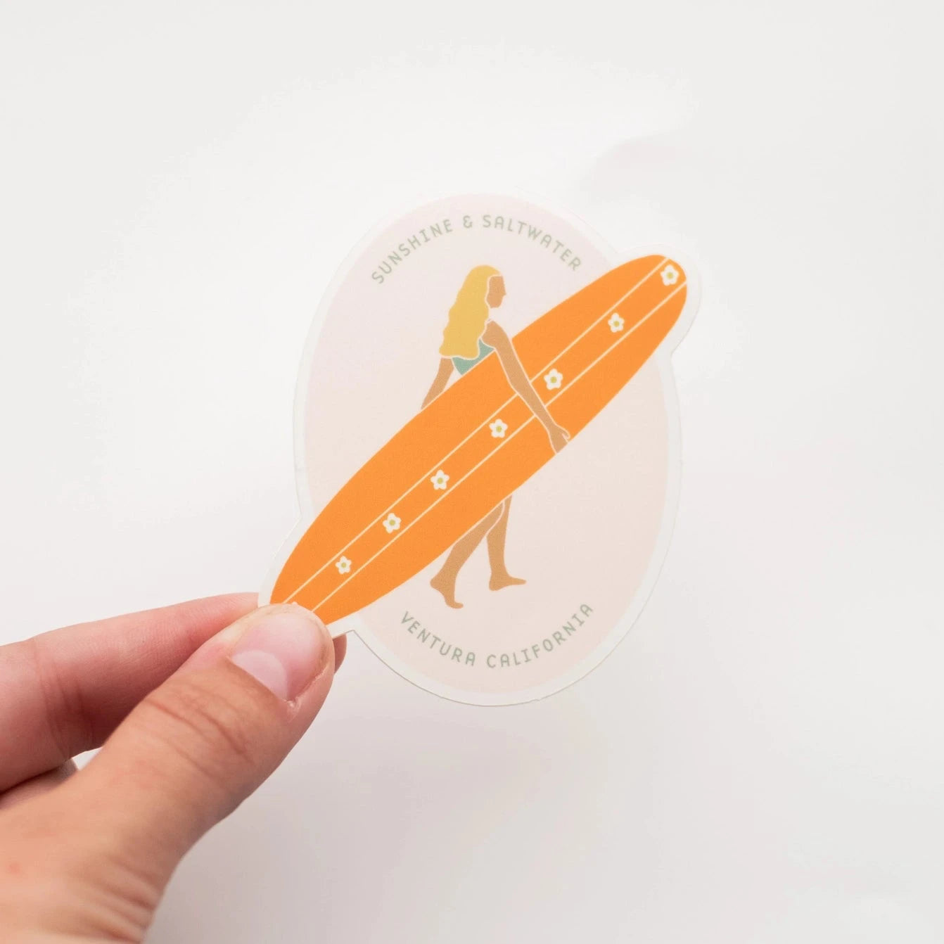Sunshine & Saltwater Sticker