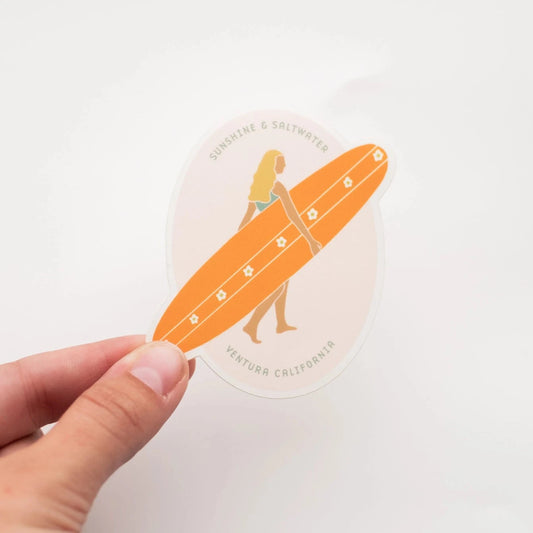 Sunshine & Saltwater Sticker