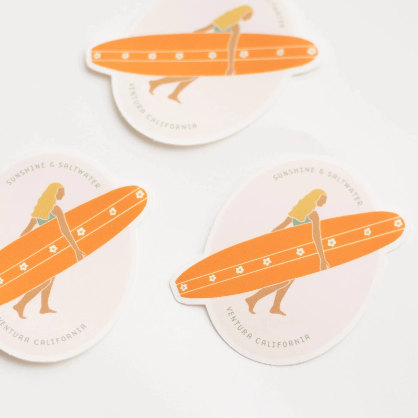 Sunshine & Saltwater Sticker