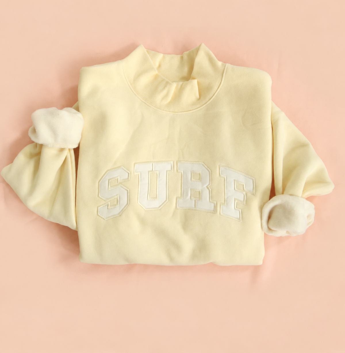 Surf Mock Neck Sweater