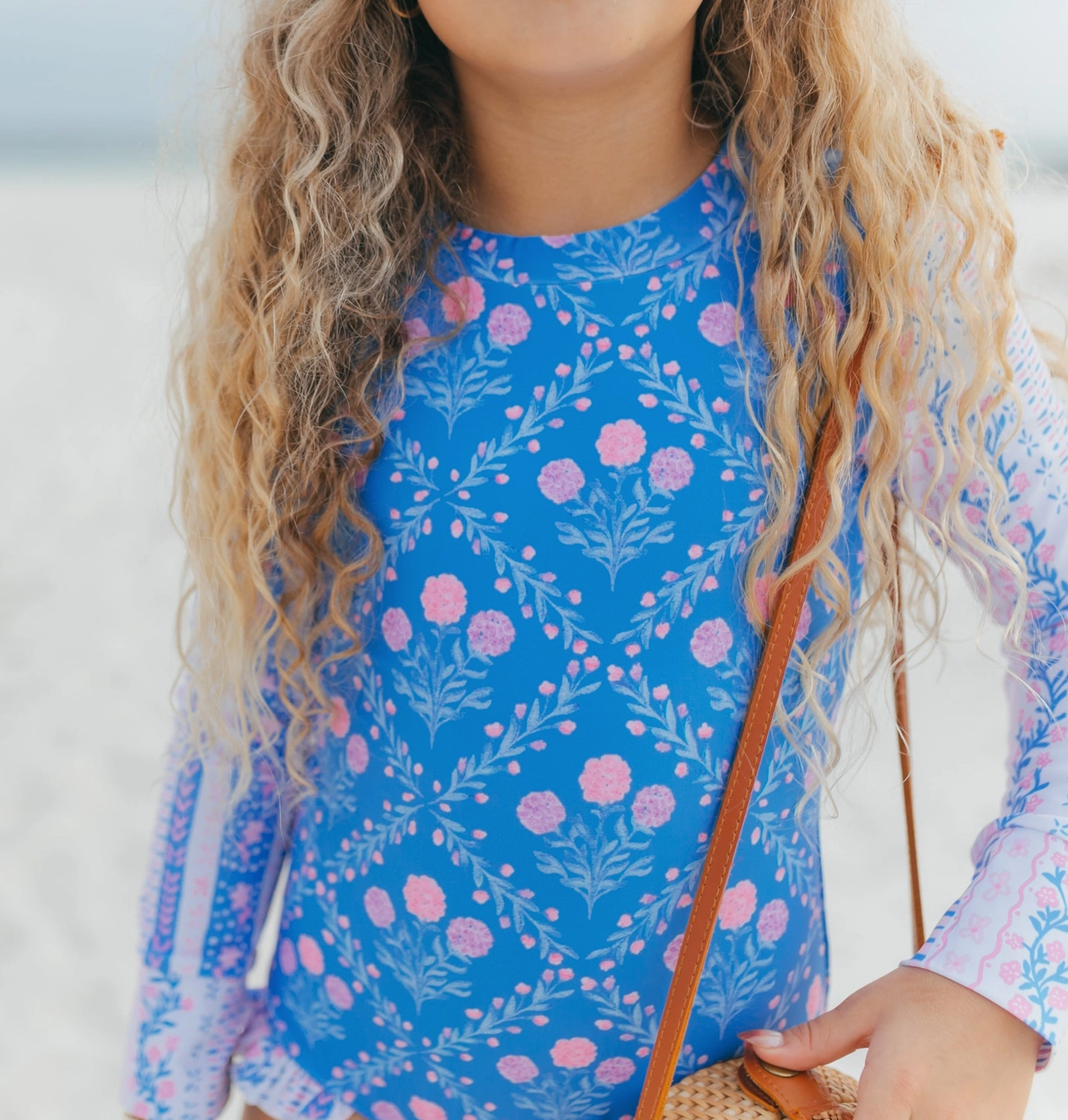 Kids Lainey One Piece Zip Swimsuit