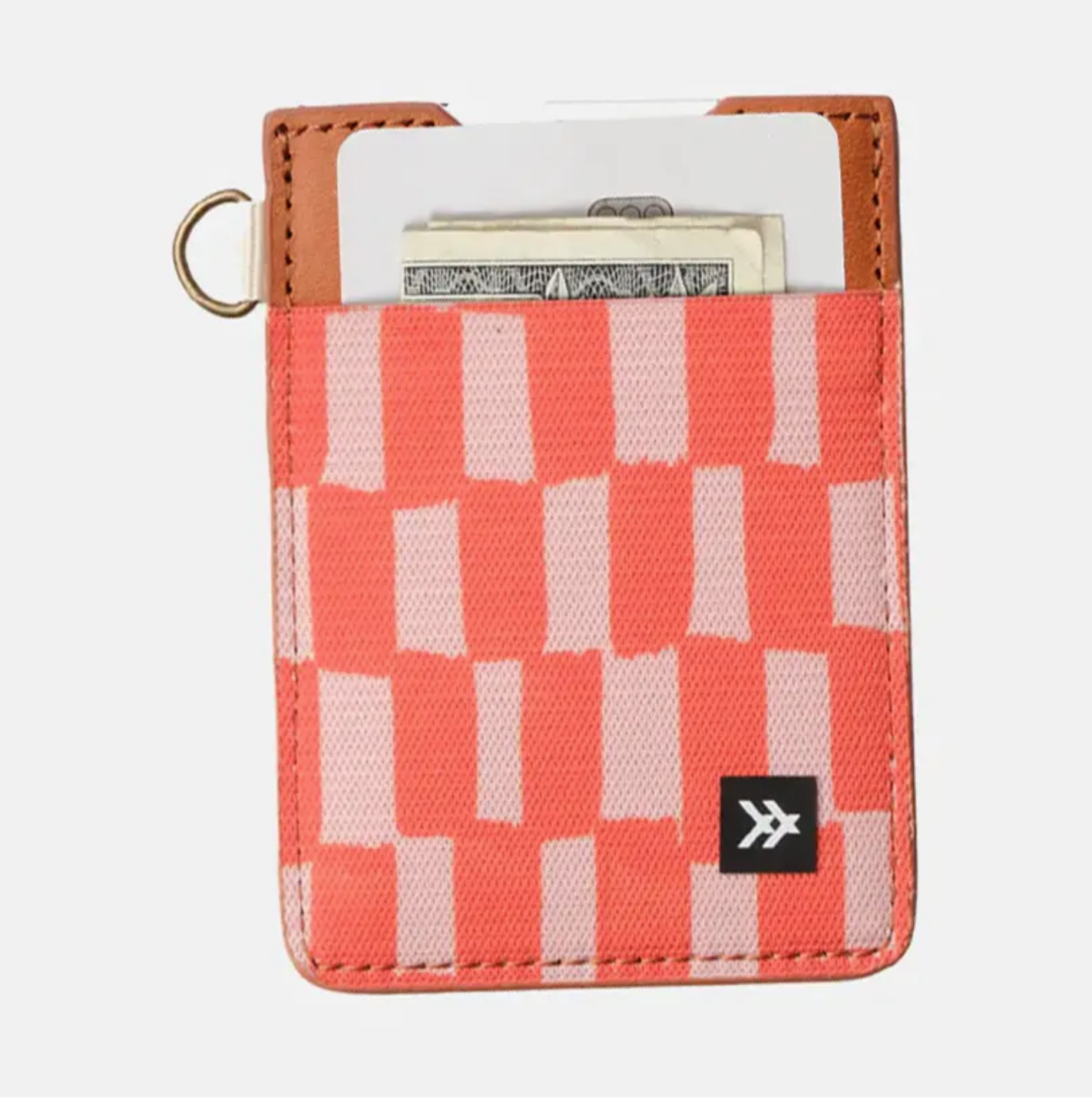 Thread Vertical Leather Wallets